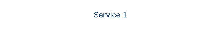 Service 1